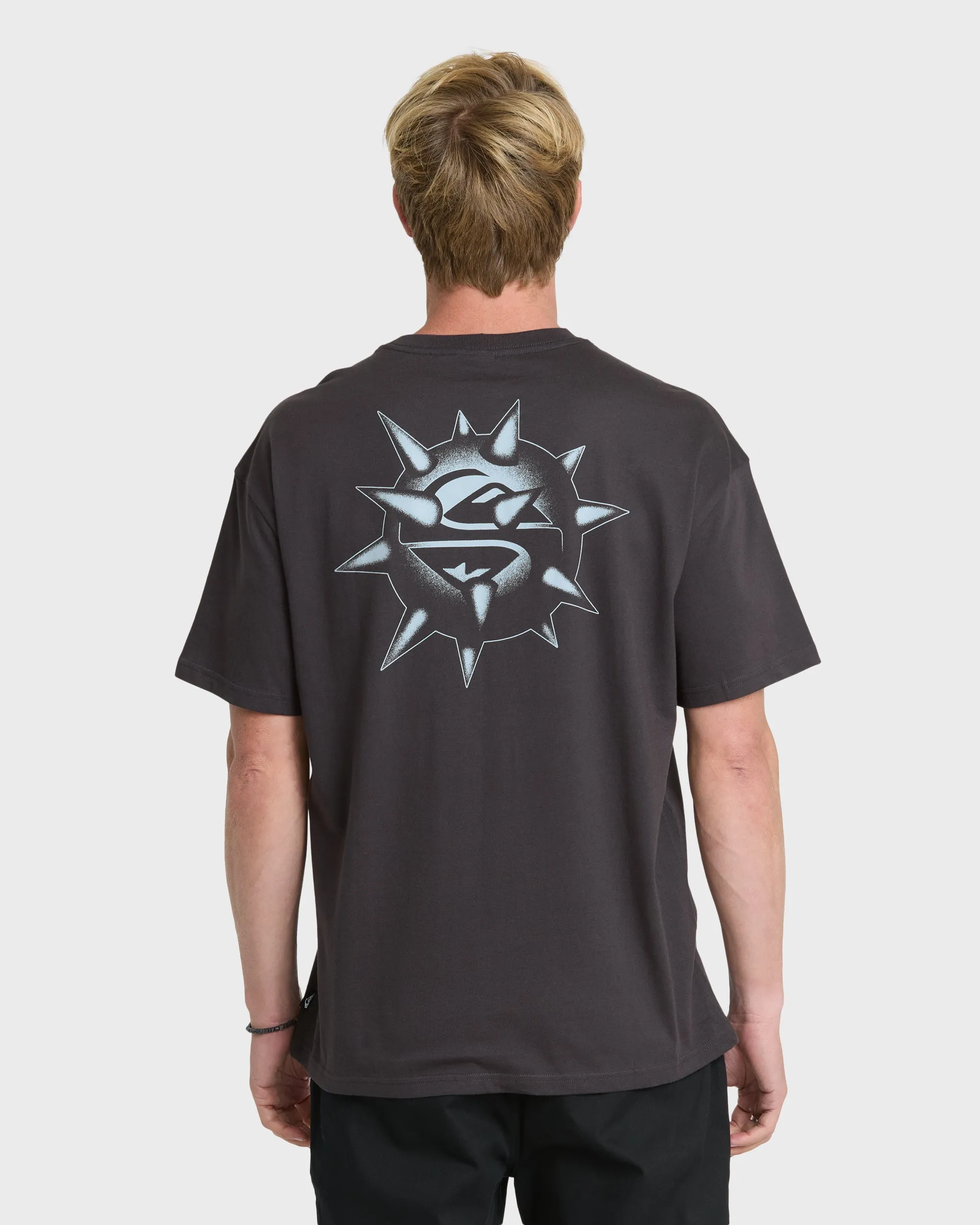 Chrome Thorn Mercury Short Sleeve Knit T-Shirt - Phantom sold by Quiksilver product image thumbnail 2