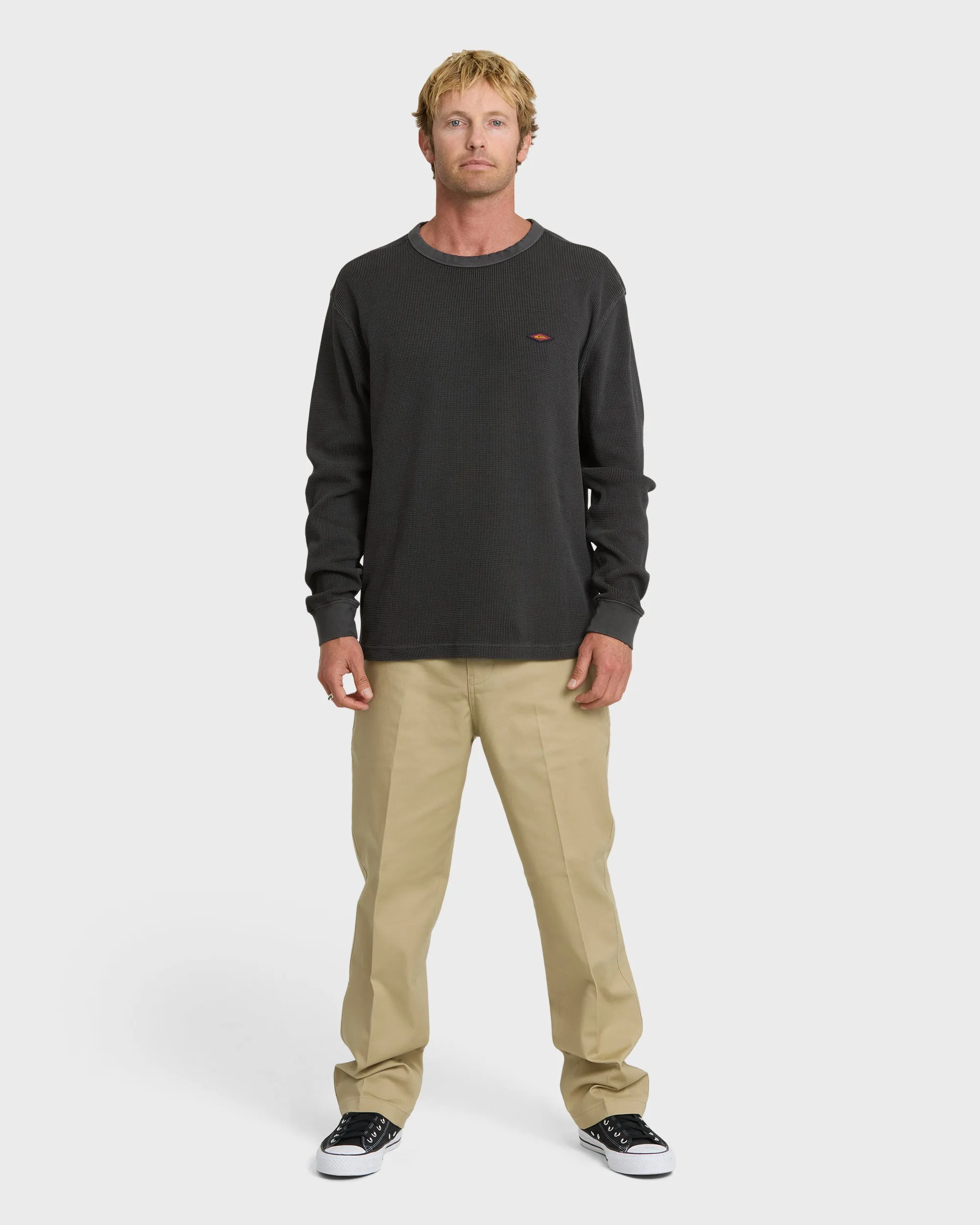 Saltwater Long Sleeve Thermal T-Shirt - Phantom sold by Quiksilver product image thumbnail 3