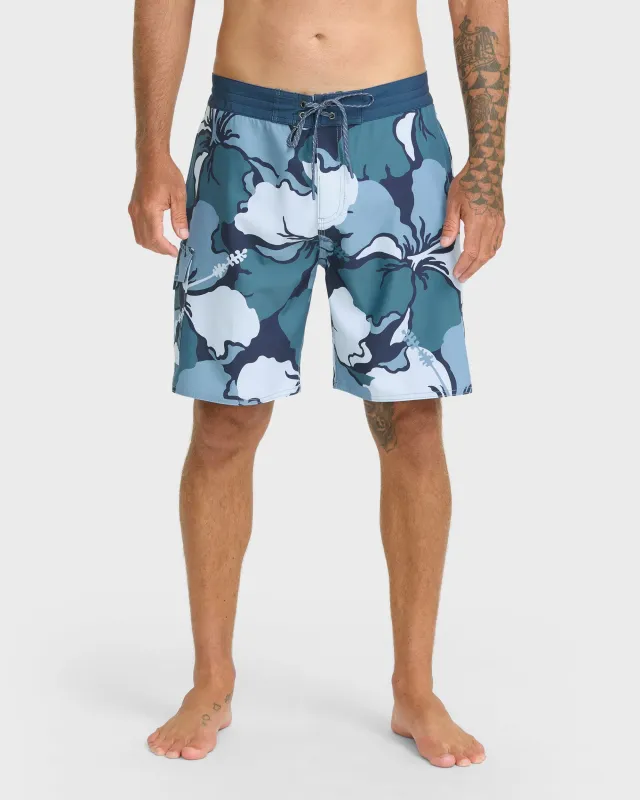 Waterman Boca 19" Boardshorts - Blue Nights made by Quiksilver