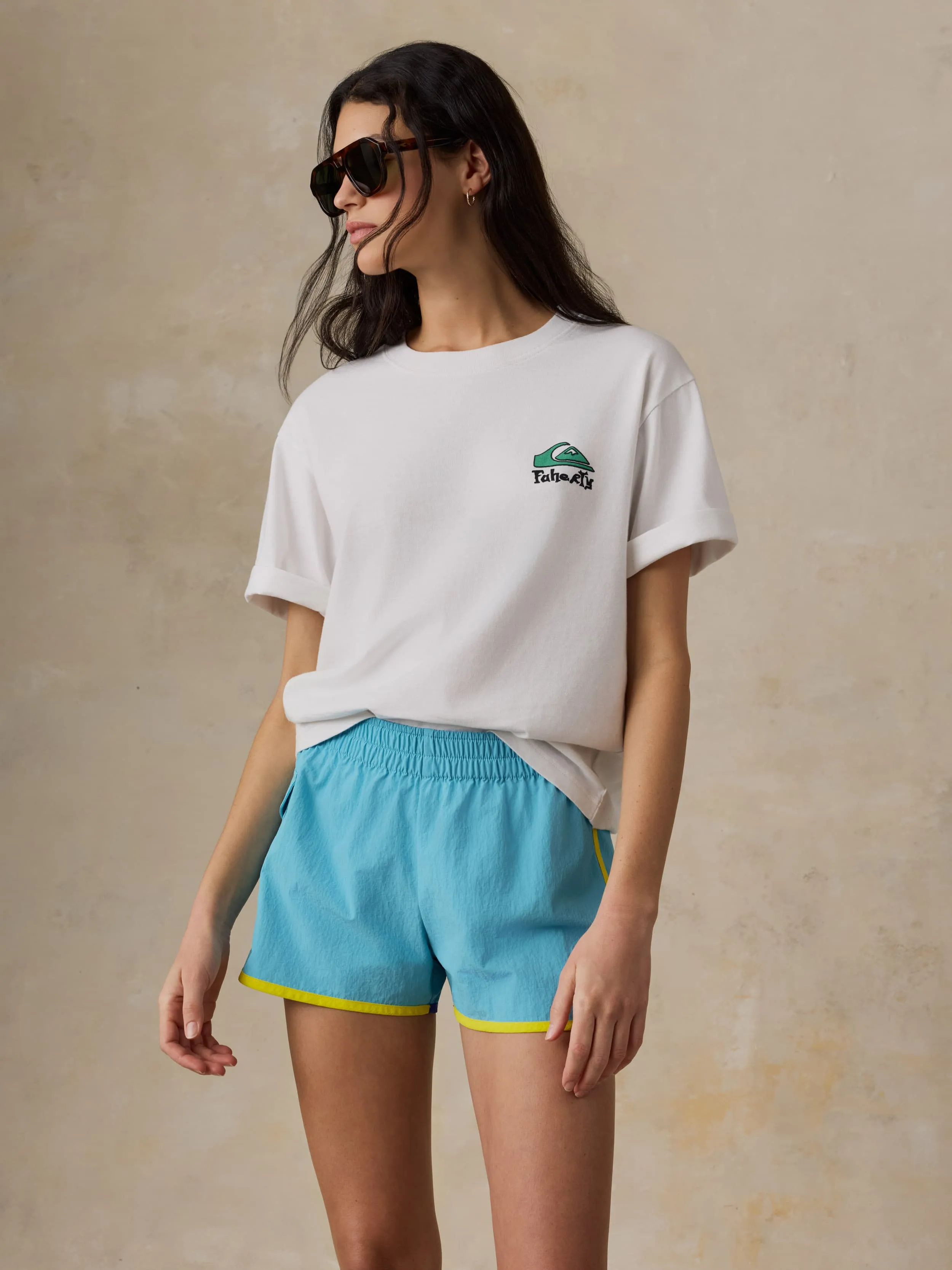 FAHERTY X QUIKSILVER GRAPHIC TEE - WHITE sold by Quiksilver product image thumbnail 4