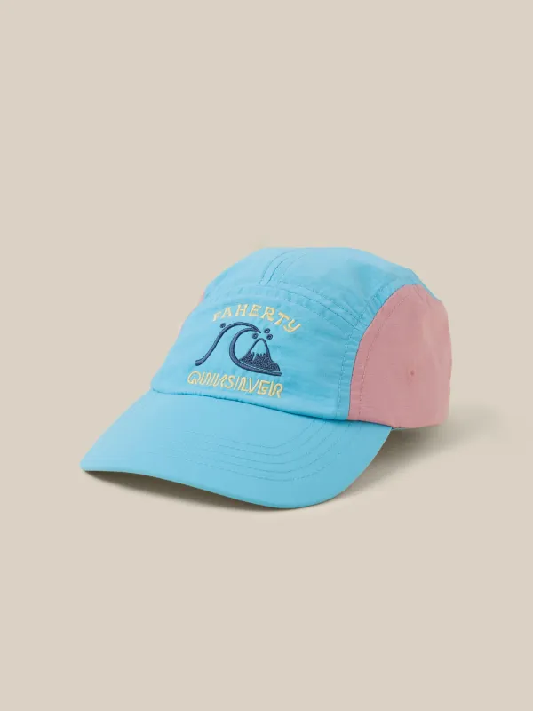 FAHERTY X QUIKSILVER TECH CAMP HAT - TREE FROG made by Quiksilver