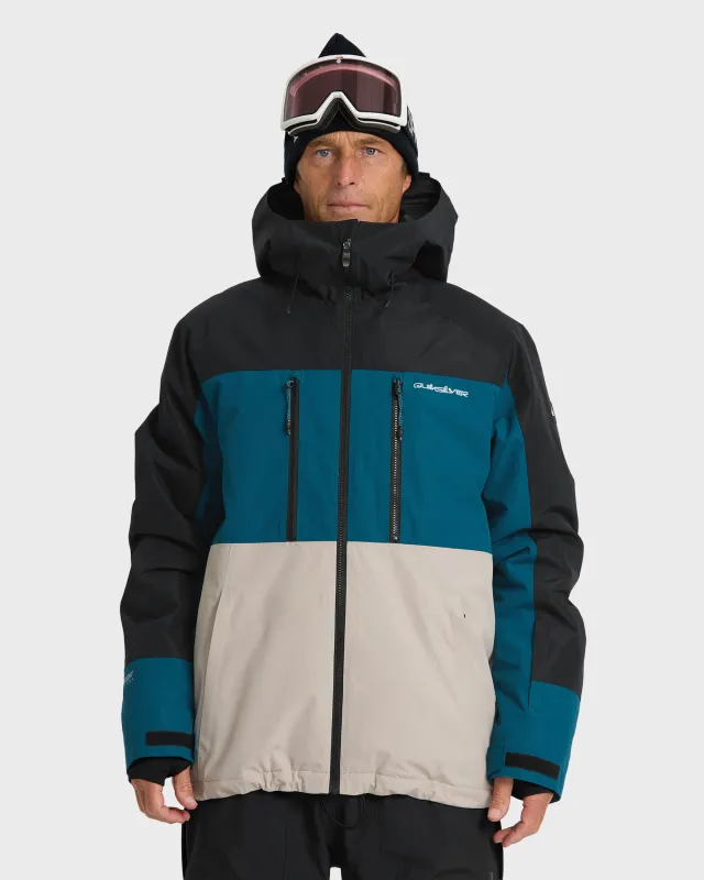 Sycamore Block 20K Snow Jacket - Blue Coral made by Quiksilver