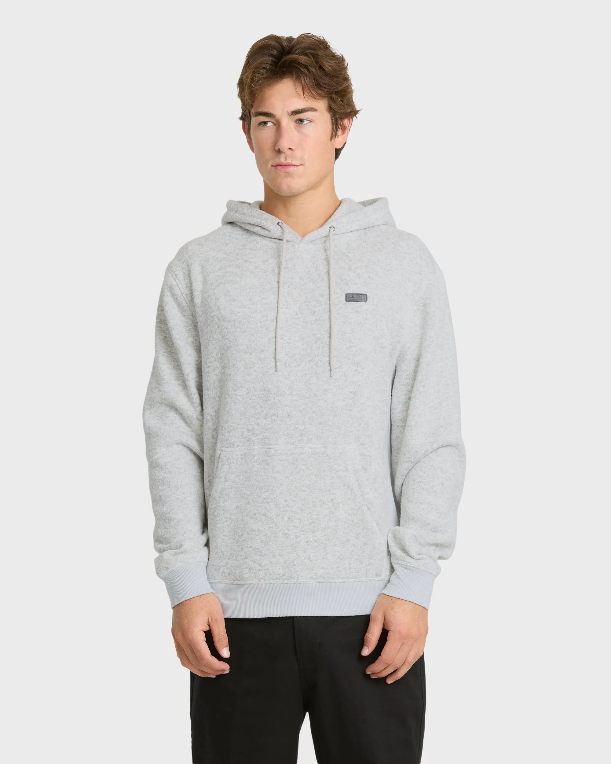 Keller Pullover Hoodie - Light Gray Heather sold by Quiksilver