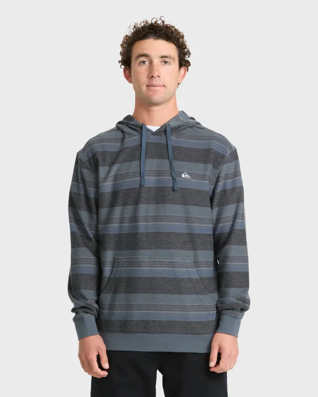Great Otway Pullover Hoodie - Phantom made by Quiksilver