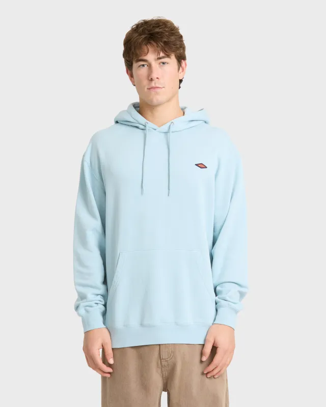 Saltwater Mineral Wash Pullover Hoodie - Sterling Blue made by Quiksilver