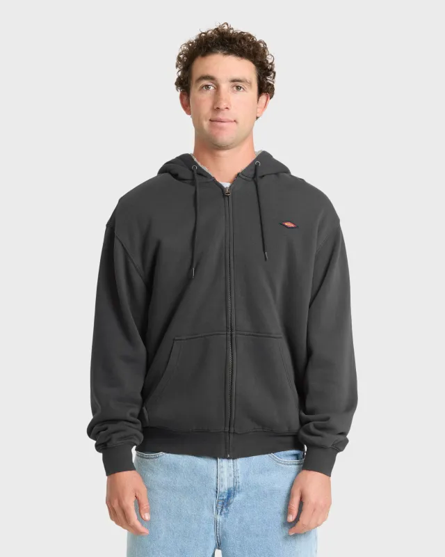 Saltwater Sherpa Full-Zip Hoodie - Phantom made by Quiksilver