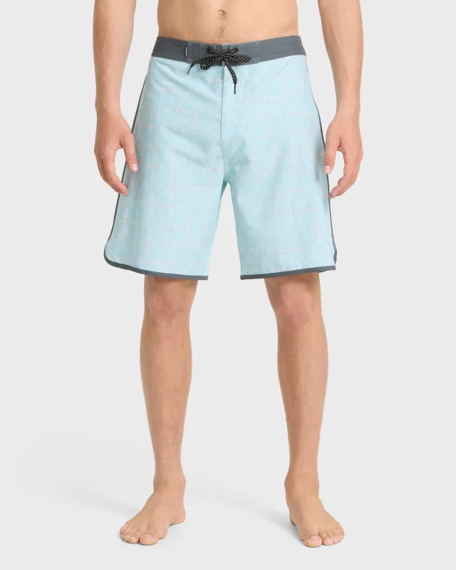 Surfsilk Shaka Pillage 19" Boardshorts - Sterling Blue made by Quiksilver