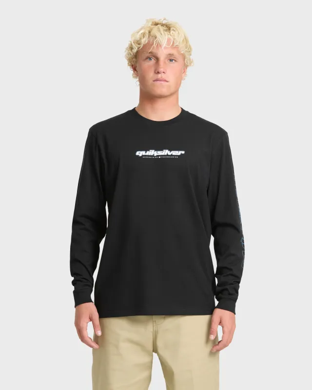 Third Dimention Long Sleeve T-Shirt - Black made by Quiksilver