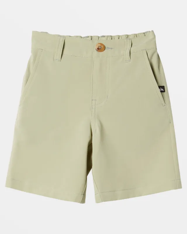 Boys 2-7 Union Amphibian 13" Hybrid Shorts - Desert Sage sold by Quiksilver