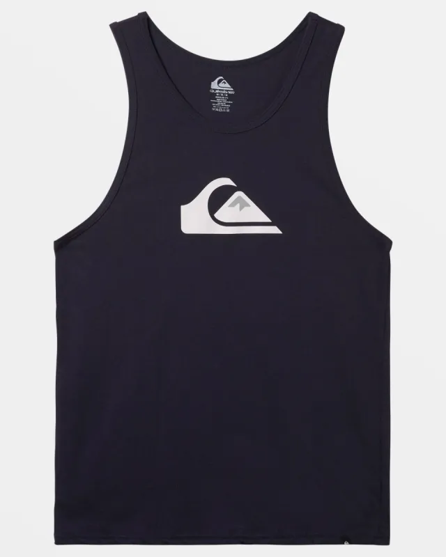 Comp Logo Tank Top - Navy Blazer sold by Quiksilver