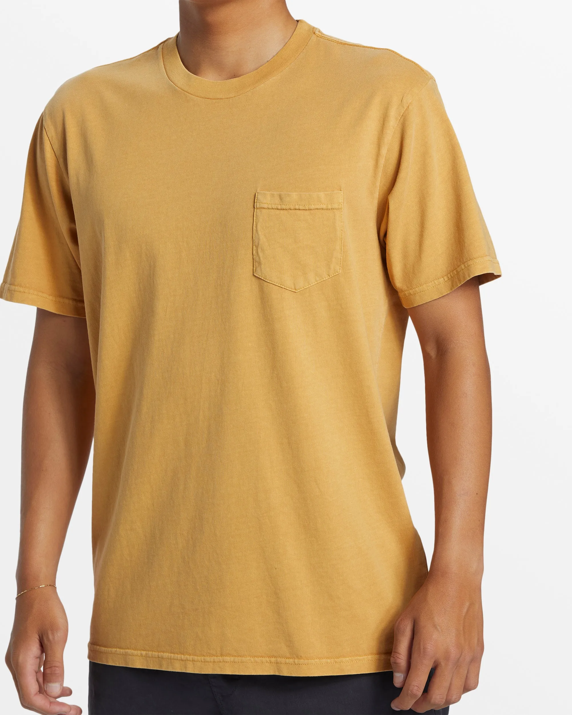 Salt Water Pocket Tee T-Shirt - Mustard sold by Quiksilver product image thumbnail 5