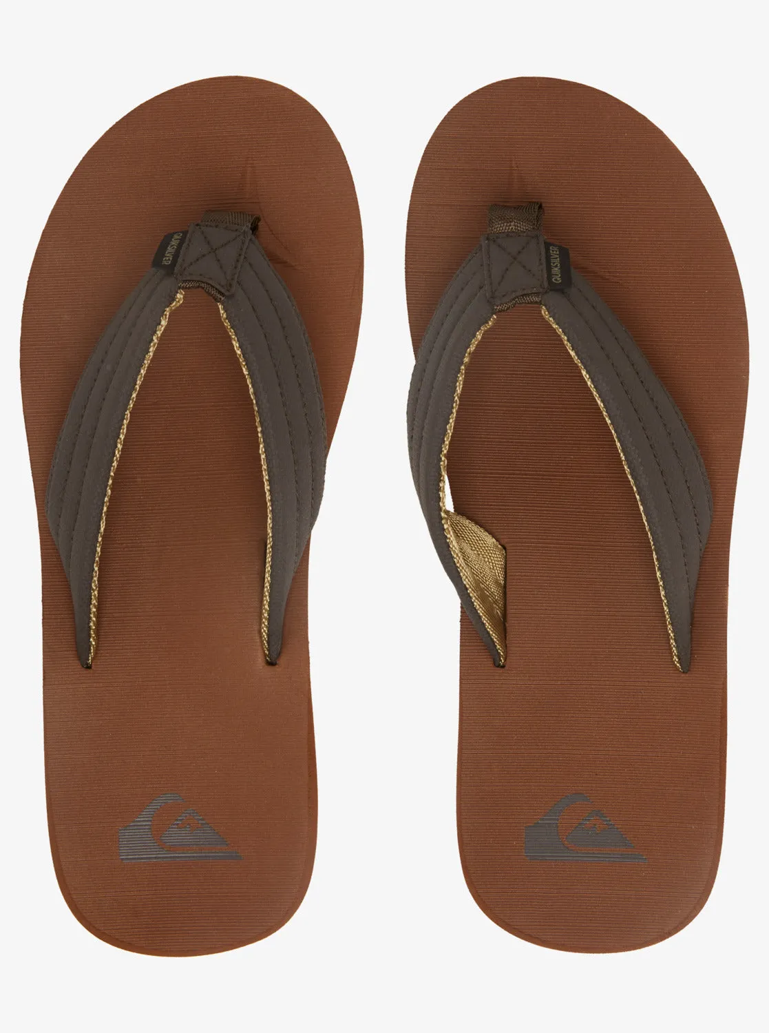 Carving Tropics Sandals - Brown/Brown/Brown sold by Quiksilver product image thumbnail 3