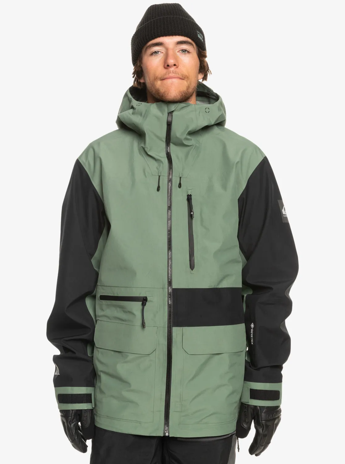Highline Pro Sammy Carlson 3L Gore-Tex® Technical Snow Jacket - Laurel Wreath sold by Quiksilver