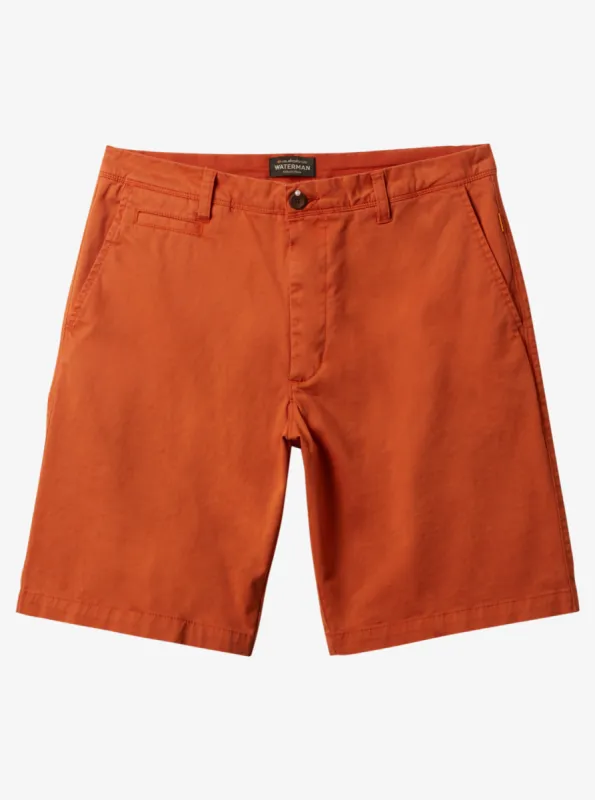 Waterman Dyer 20" Shorts - Mango sold by Quiksilver