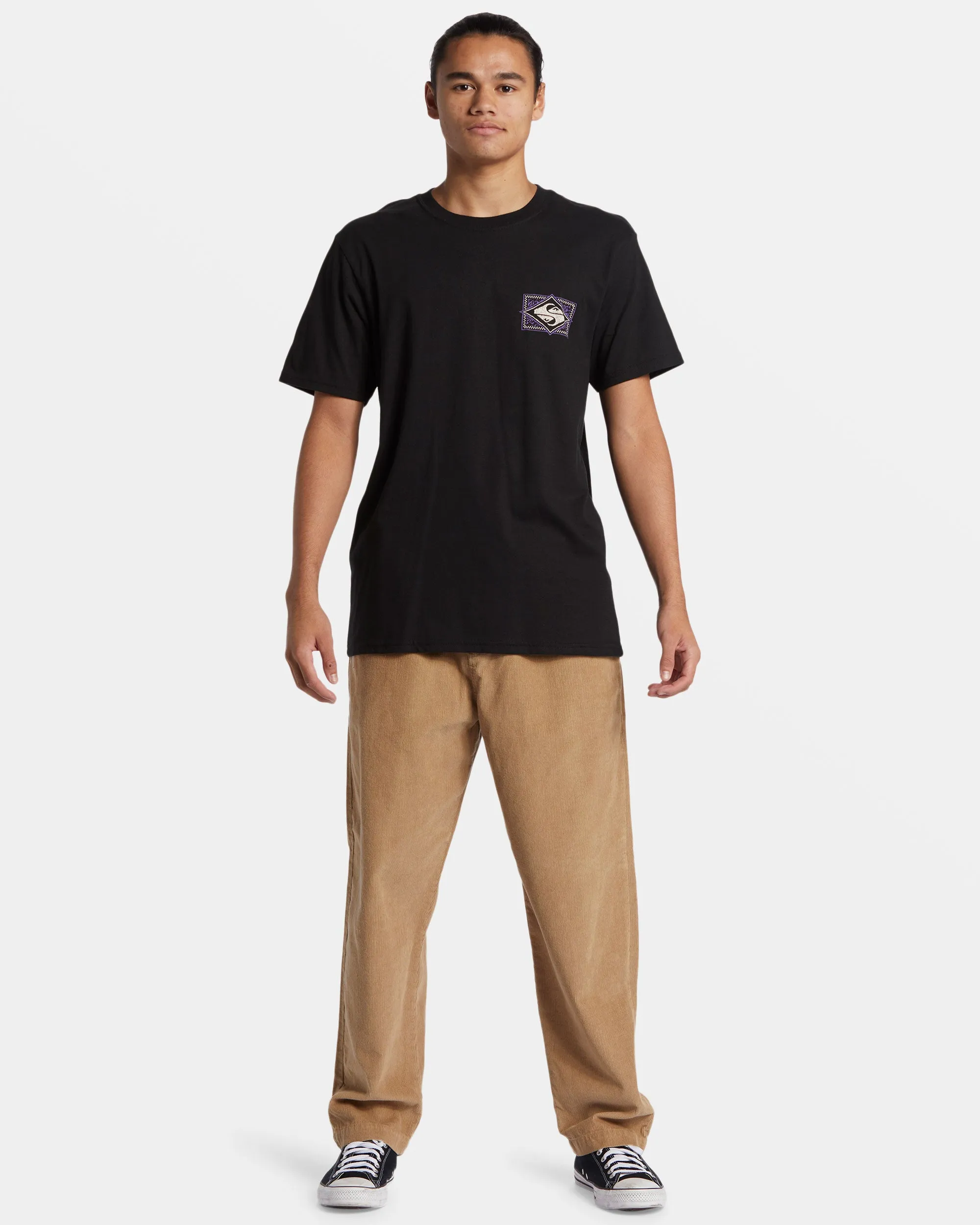 Black Flash T-Shirt - Black sold by Quiksilver product image thumbnail 3