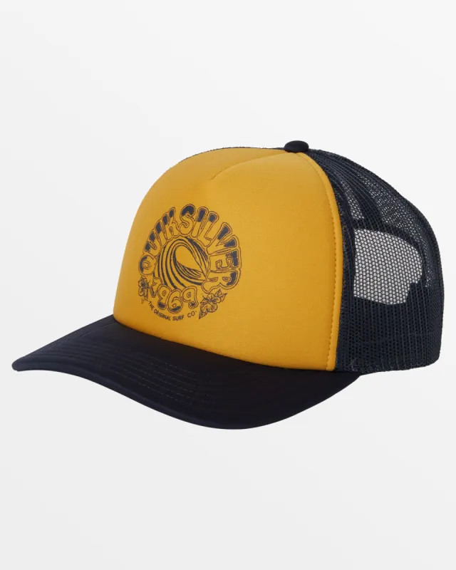 Foam Staller Trucker Hat - Mustard sold by Quiksilver