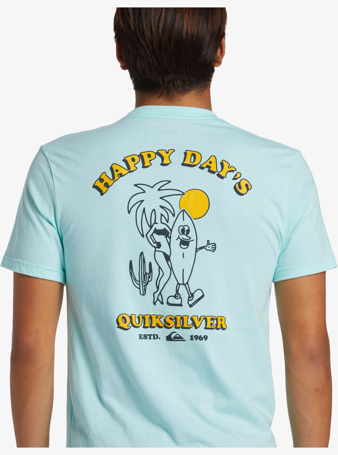 Happy Days Mod T-Shirt - Beach Glass Heather sold by Quiksilver product image thumbnail 5