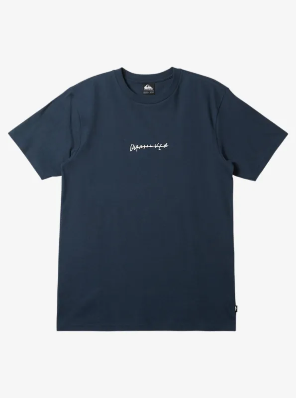 Rushed Logo DNA T-Shirt - Dark Navy sold by Quiksilver