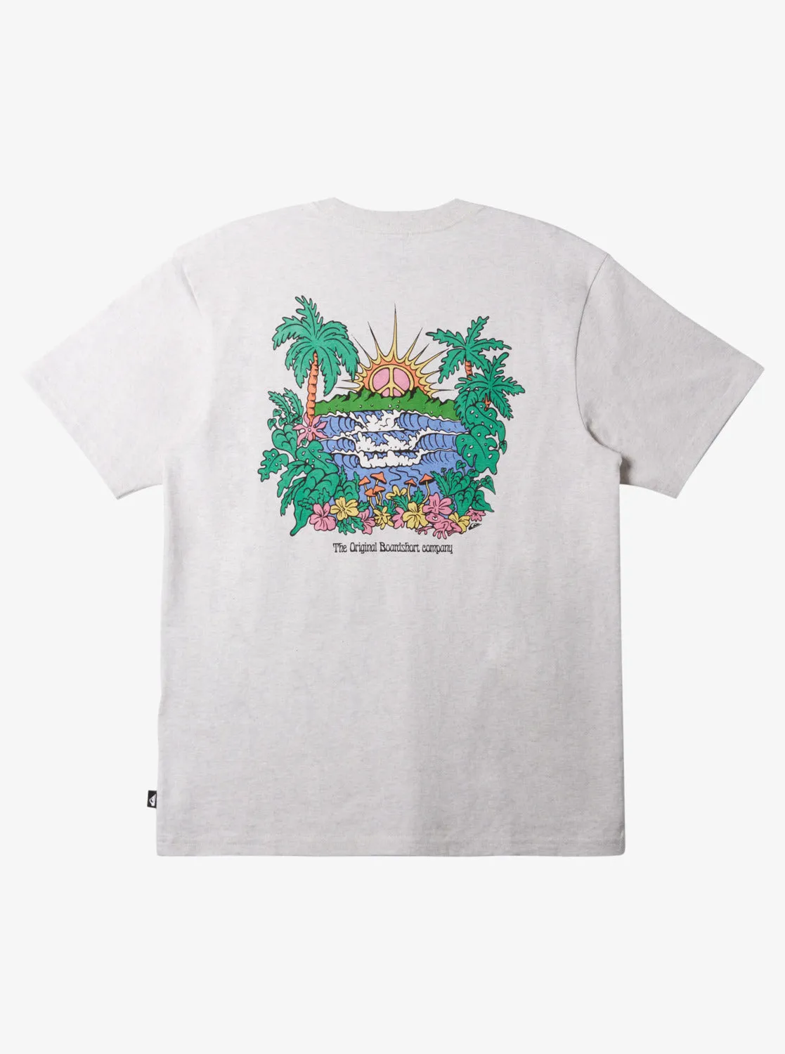 Island Sunrise T-Shirt - Snow Heather sold by Quiksilver product image thumbnail 2