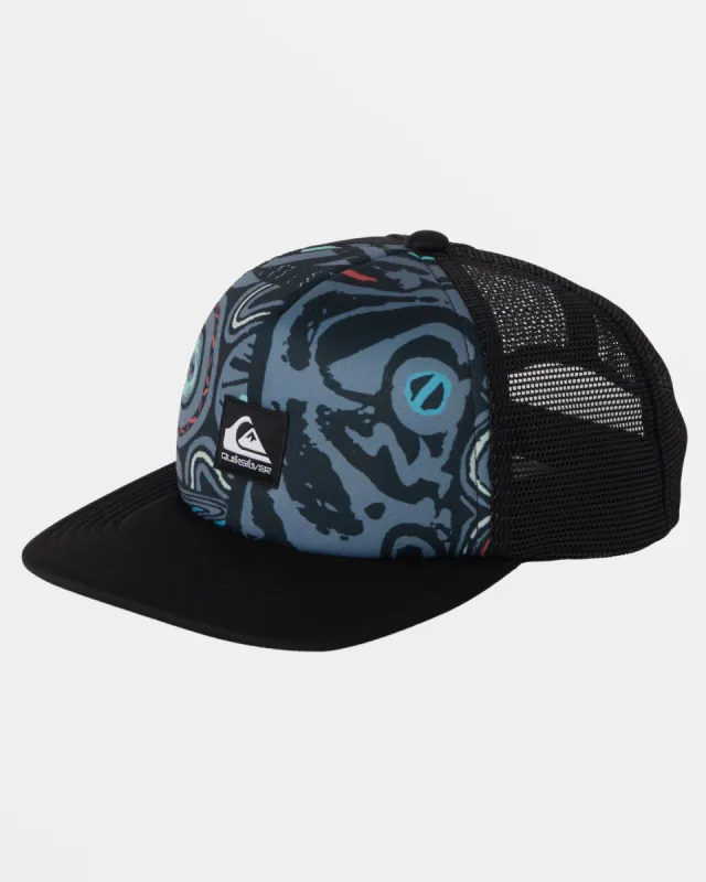 Boys 2-7 Emu Coop Trucker Hat - True Black sold by Quiksilver