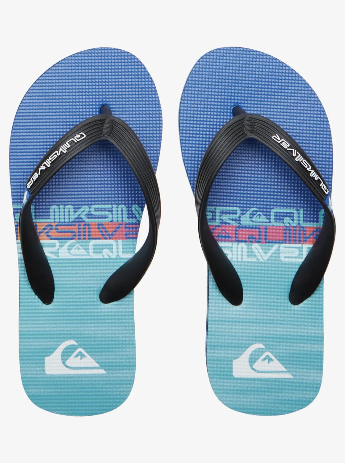 Boys 8-16 Molokai Art II Sandals - Black/Blue/Blue sold by Quiksilver product image thumbnail 4