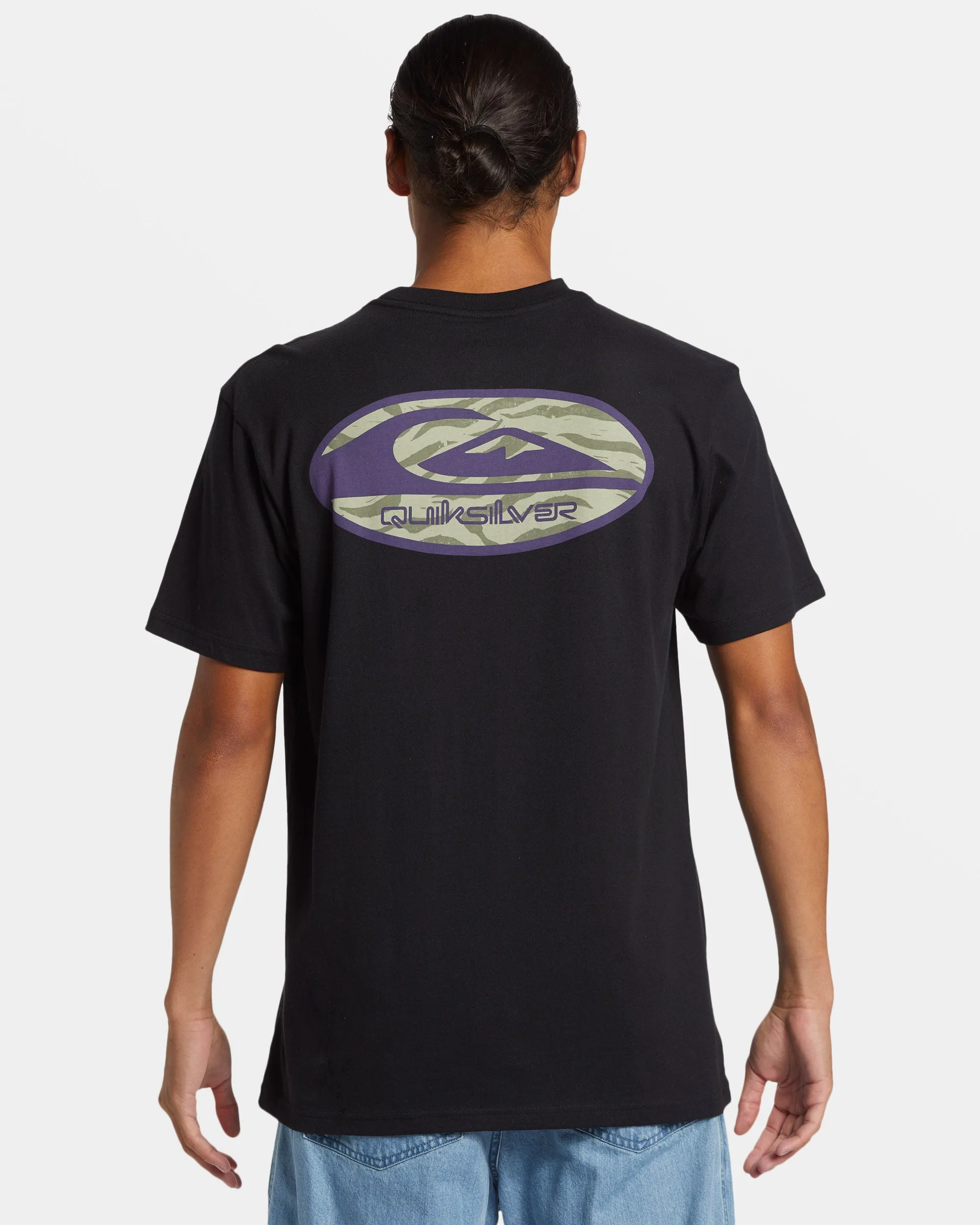 Retro Link T-Shirt - Black sold by Quiksilver product image thumbnail 2