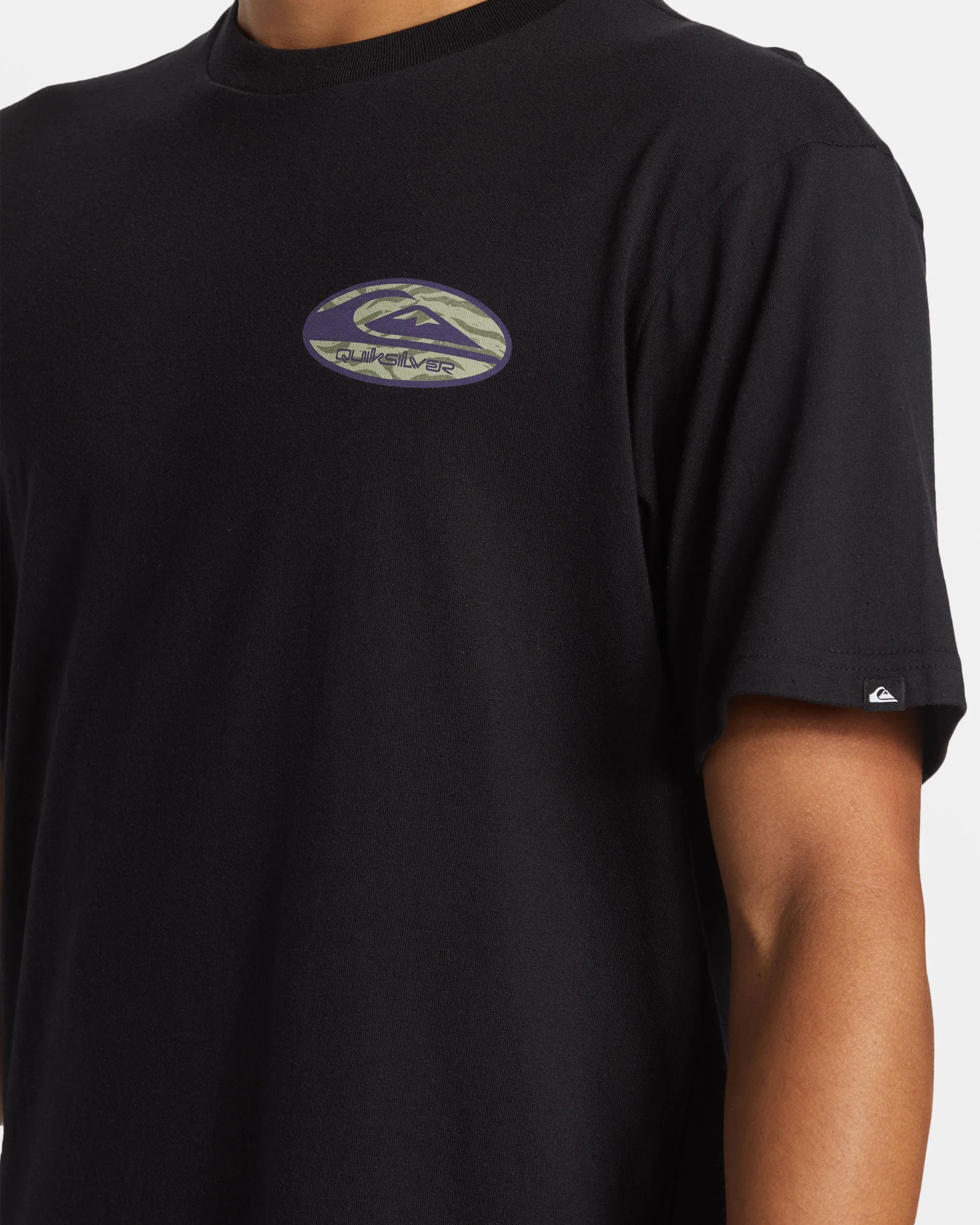 Retro Link T-Shirt - Black sold by Quiksilver product image thumbnail 5