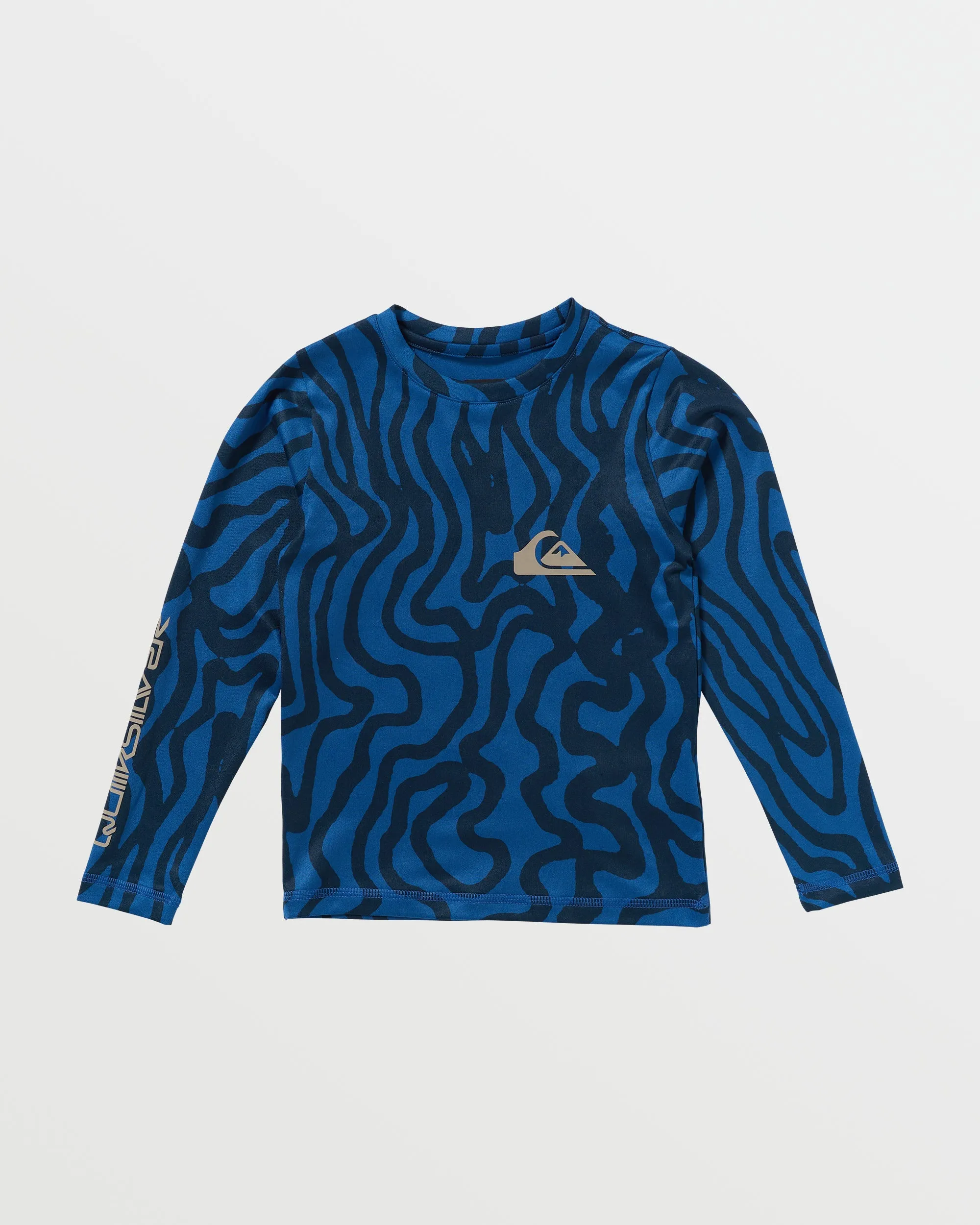 Boys 2-7 Everyday Long Sleeve Surf Tee - Monaco Blue sold by Quiksilver
