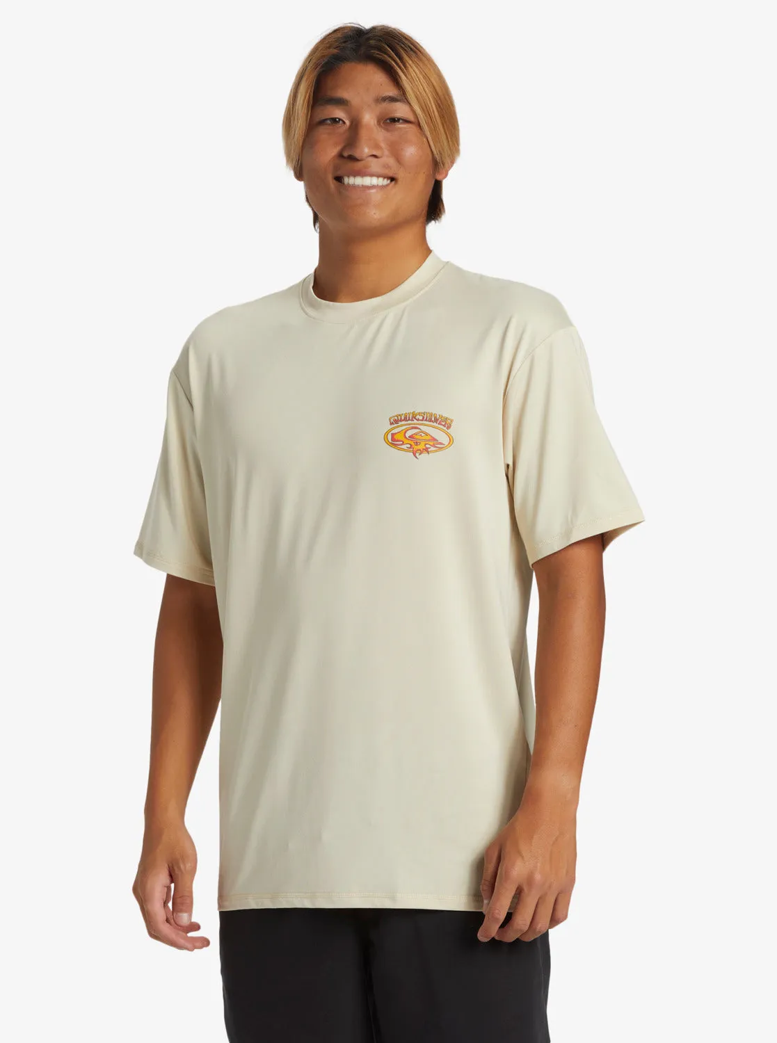 Everyday Short Sleeve Surf Tee - Oyster White sold by Quiksilver product image thumbnail 4