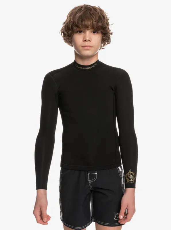 Boys 8-16 1.5mm Everyday Sessions Wetsuit Jacket - Black sold by Quiksilver