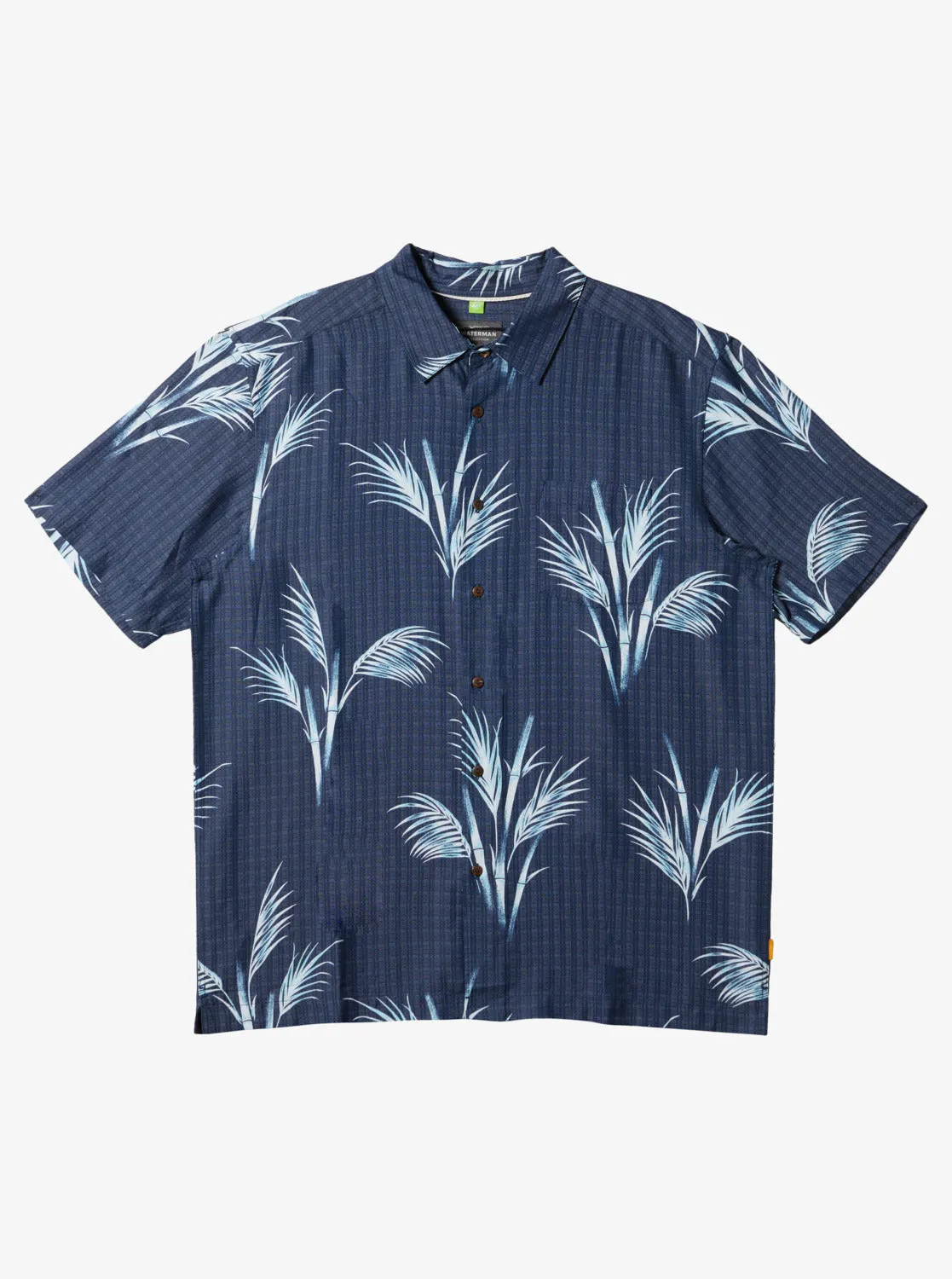 Waterman Skipped Out Woven Shirt - Estate Blue Skippe Out sold by Quiksilver