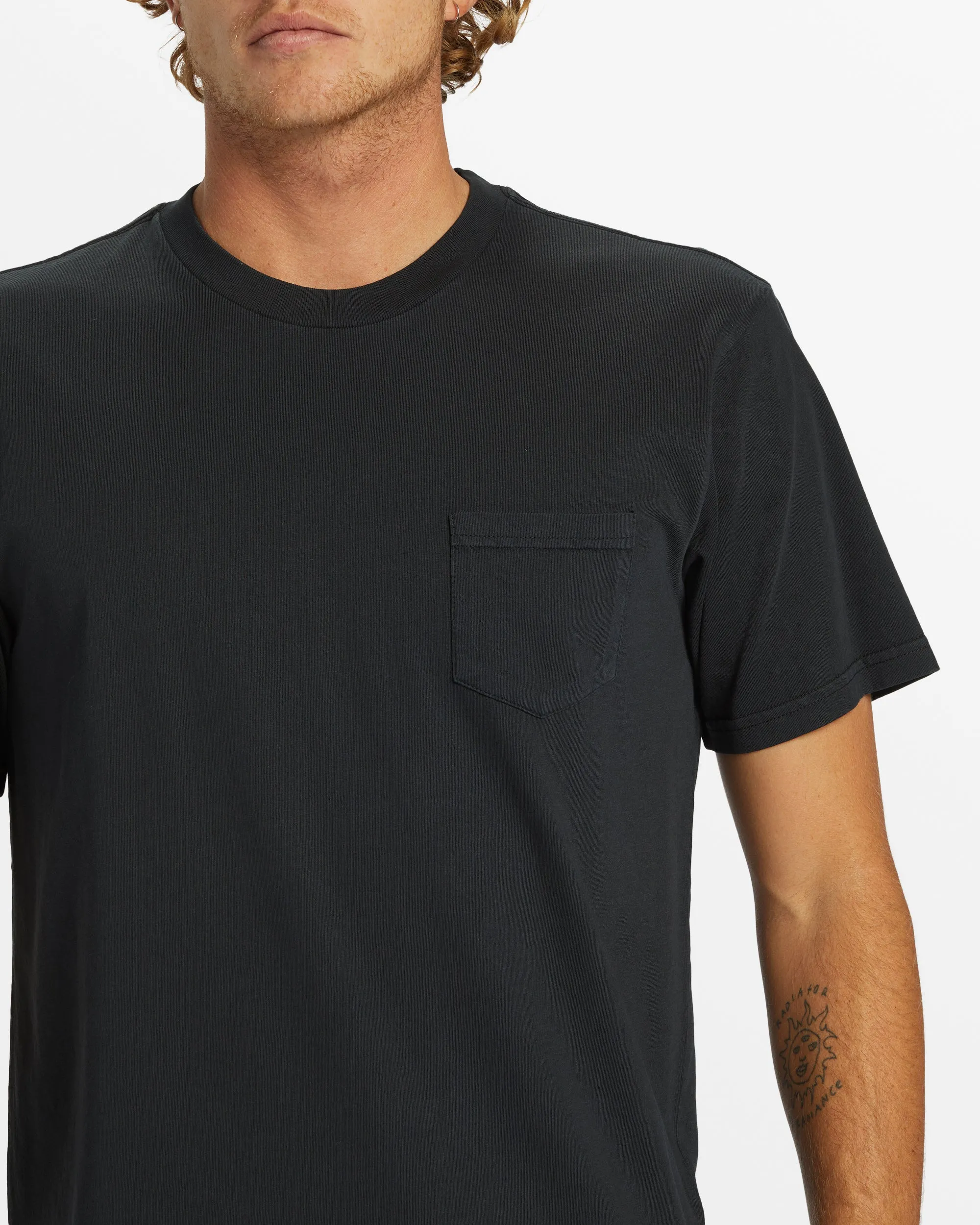 Salt Water Pocket Tee T-Shirt - Black sold by Quiksilver product image thumbnail 5