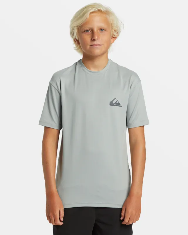 Boys 8-16 Everyday Short Sleeve Surf Tee - Quarry sold by Quiksilver