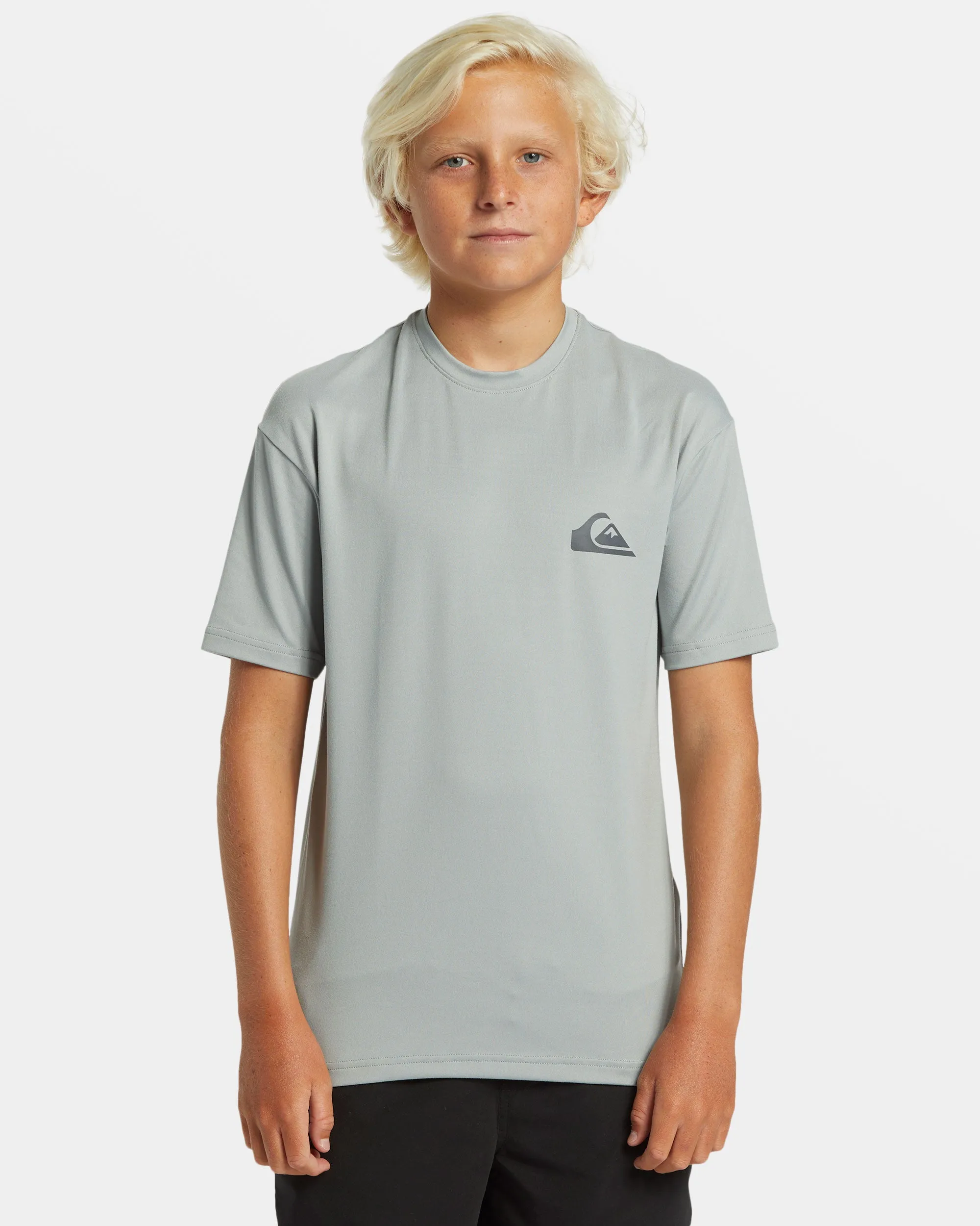 Boys 8-16 Everyday Short Sleeve Surf Tee - Quarry sold by Quiksilver