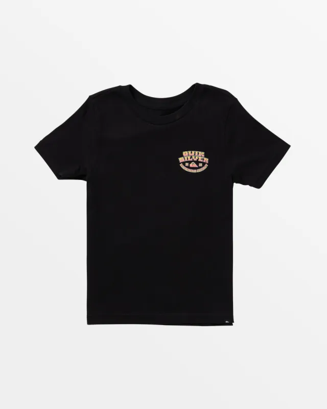 Boys 2-7 Backside Snap T-Shirt - Black sold by Quiksilver