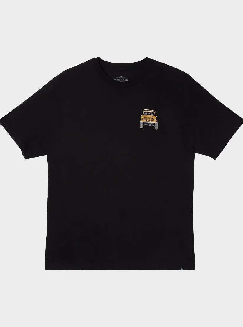 Waterman Bruiser T-Shirt - Black sold by Quiksilver product image thumbnail 2