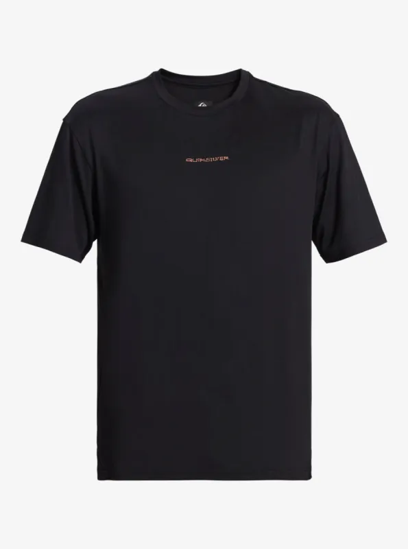 Everyday Short Sleeve Surf Tee - Black/White sold by Quiksilver