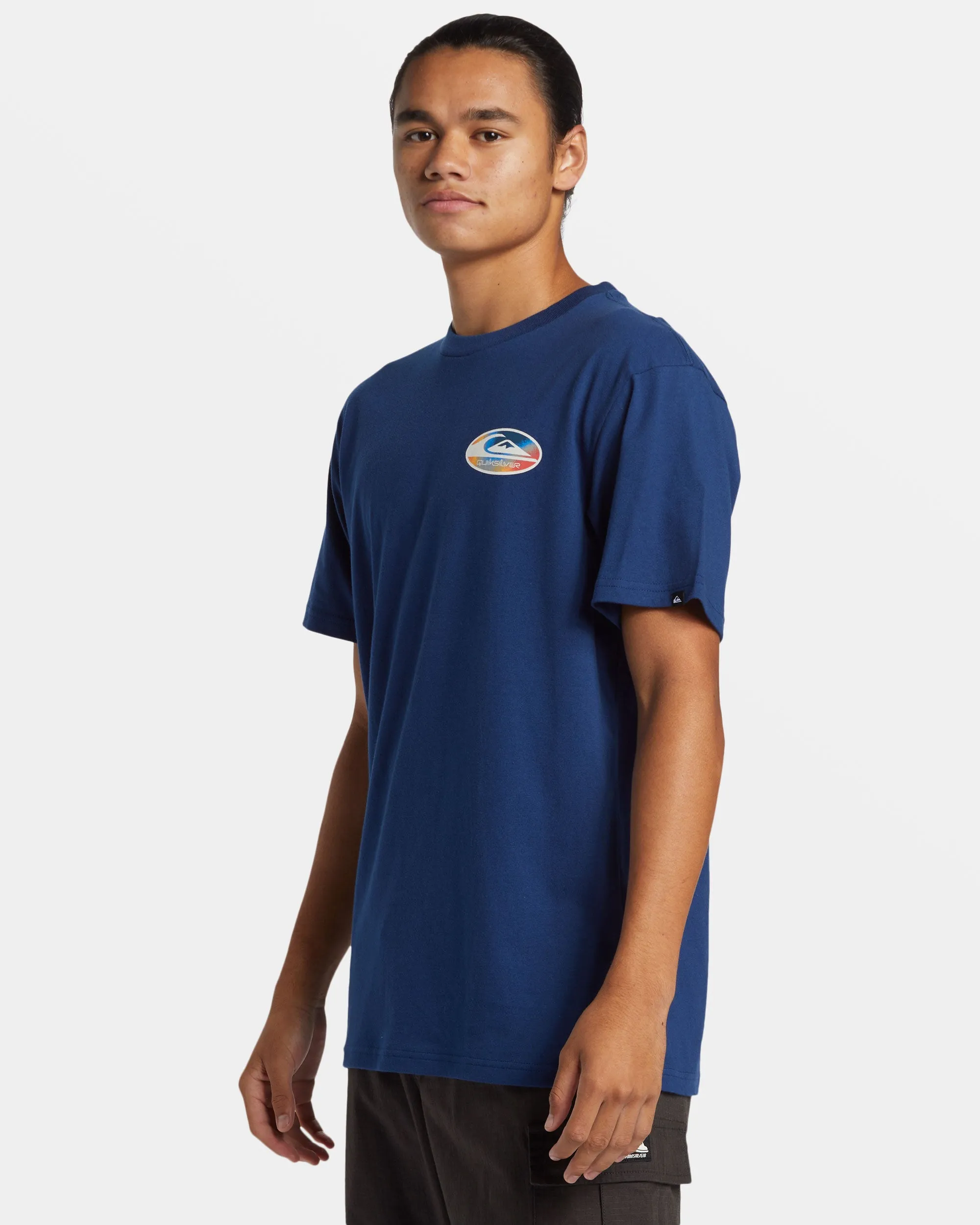 Retro Link T-Shirt - Estate Blue sold by Quiksilver product image thumbnail 4