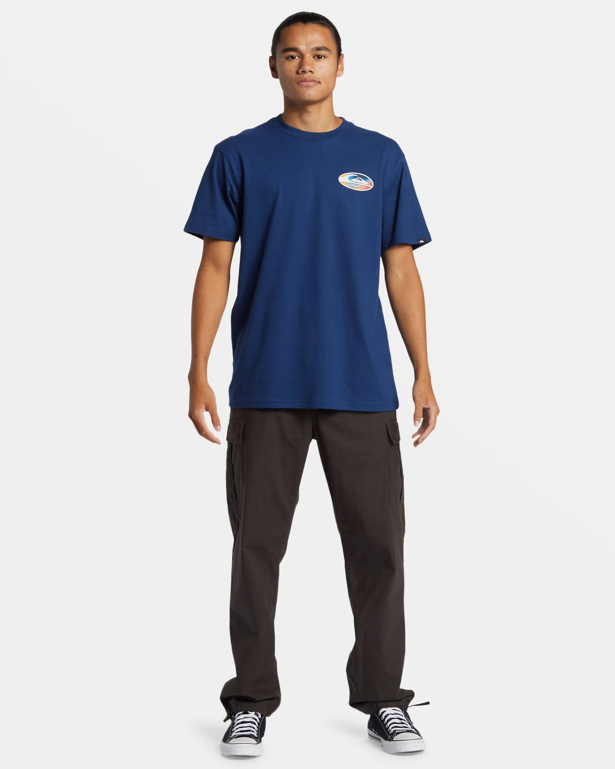 Retro Link T-Shirt - Estate Blue sold by Quiksilver product image thumbnail 3