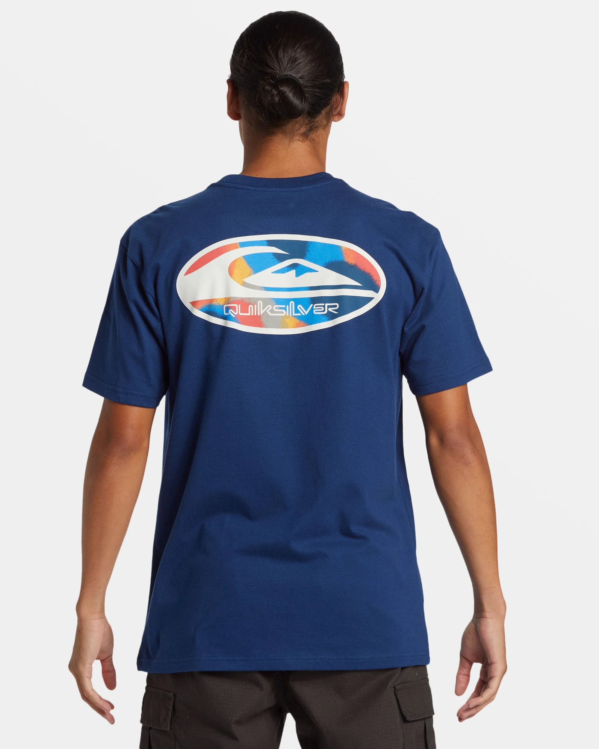 Retro Link T-Shirt - Estate Blue sold by Quiksilver product image thumbnail 2