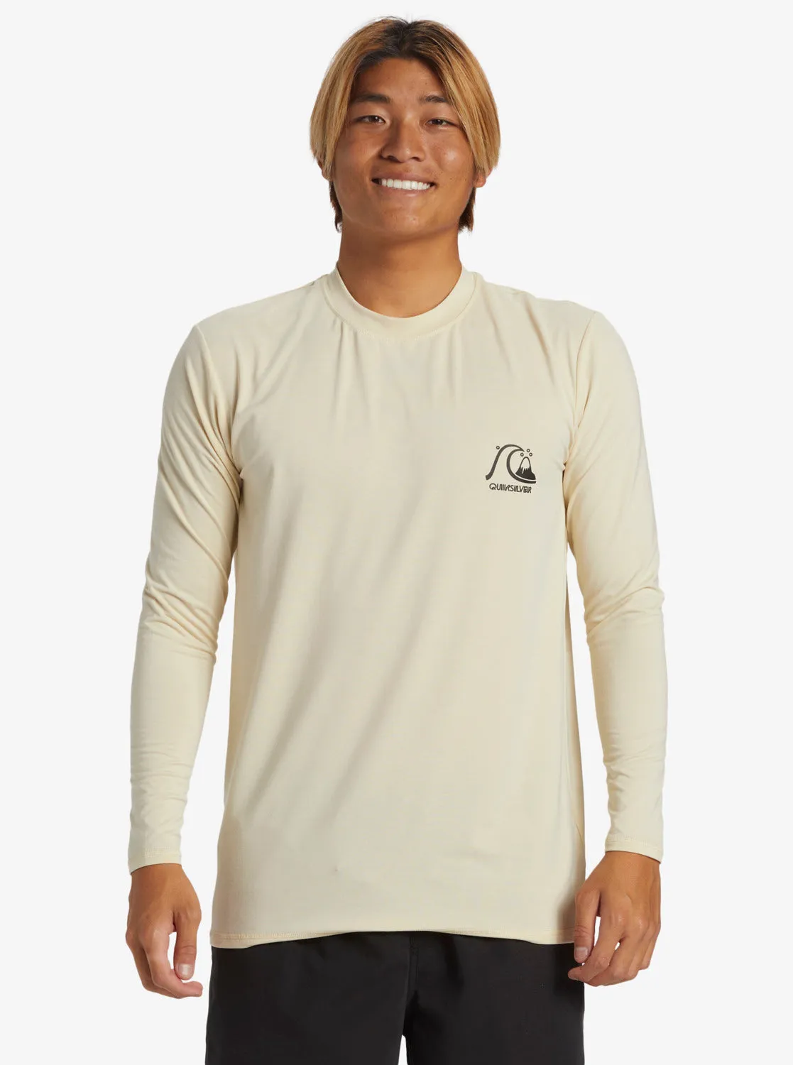 DNA Long Sleeve Surf Tee - Oyster White sold by Quiksilver