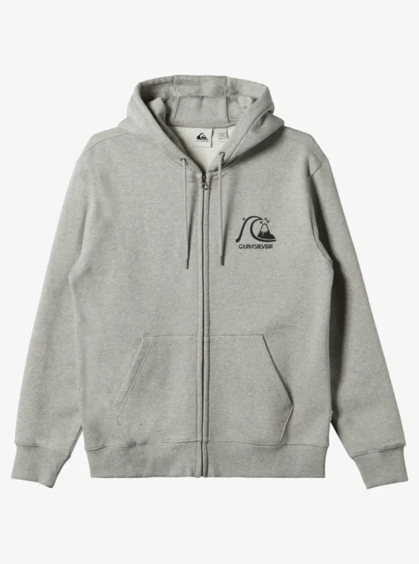 Original Zip-Up Sweatshirt - Athletic Heather sold by Quiksilver