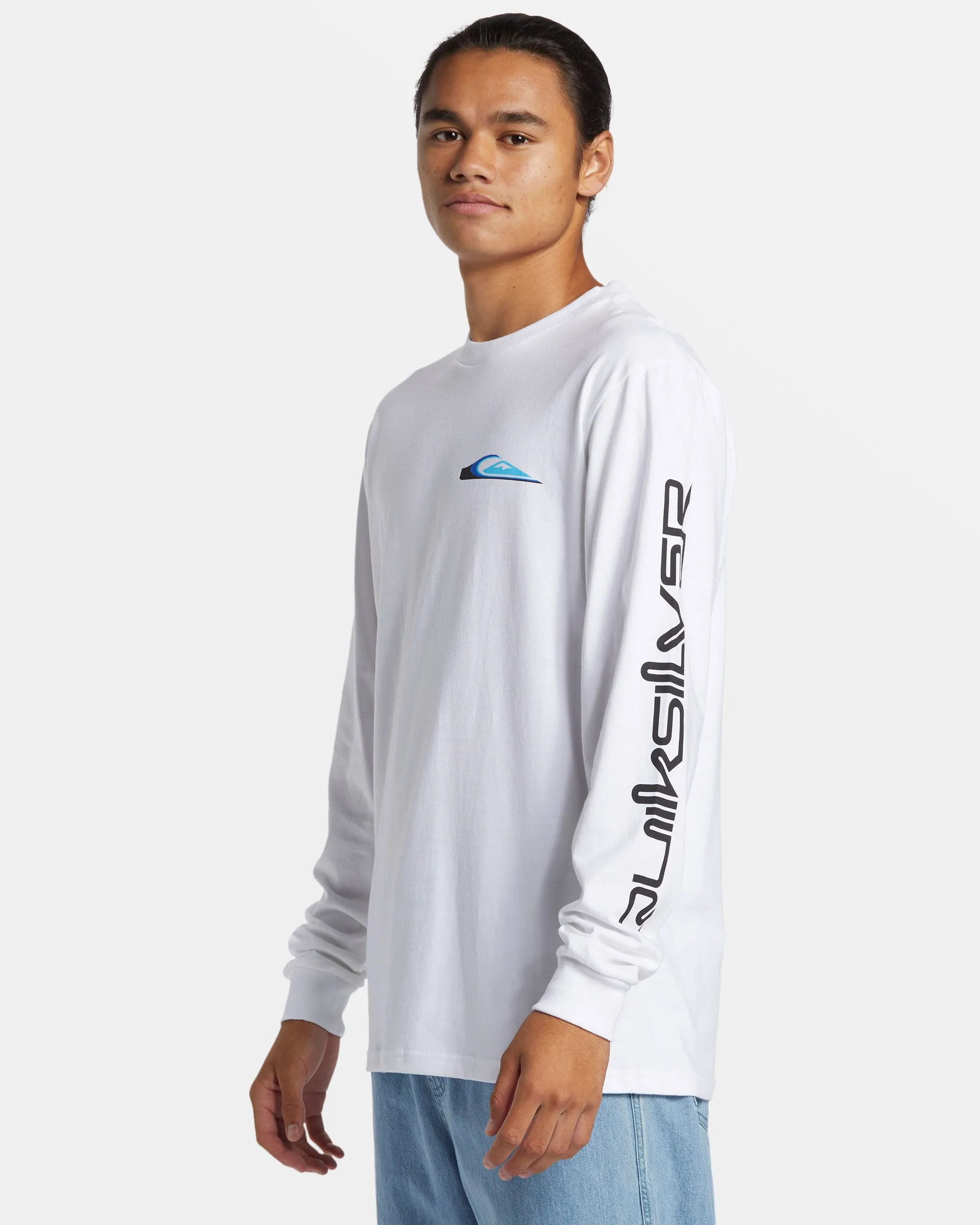 Warp Drive Long Sleeve T-Shirt - White sold by Quiksilver product image thumbnail 4