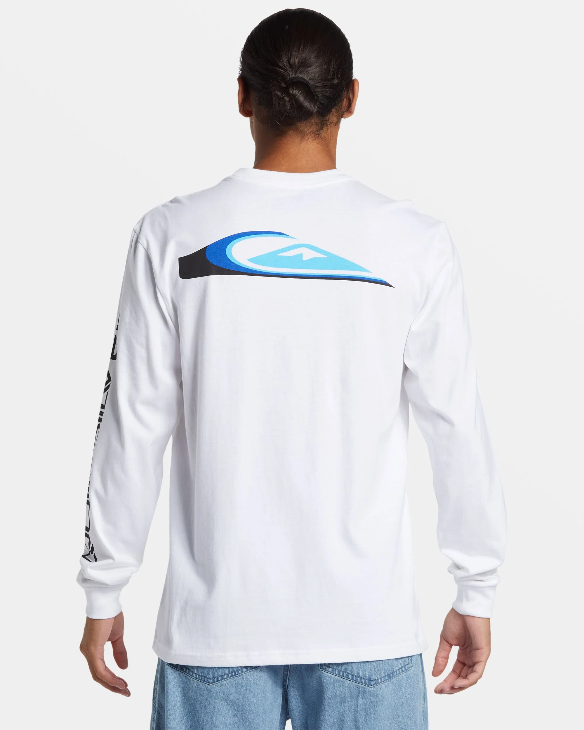 Warp Drive Long Sleeve T-Shirt - White sold by Quiksilver product image thumbnail 2