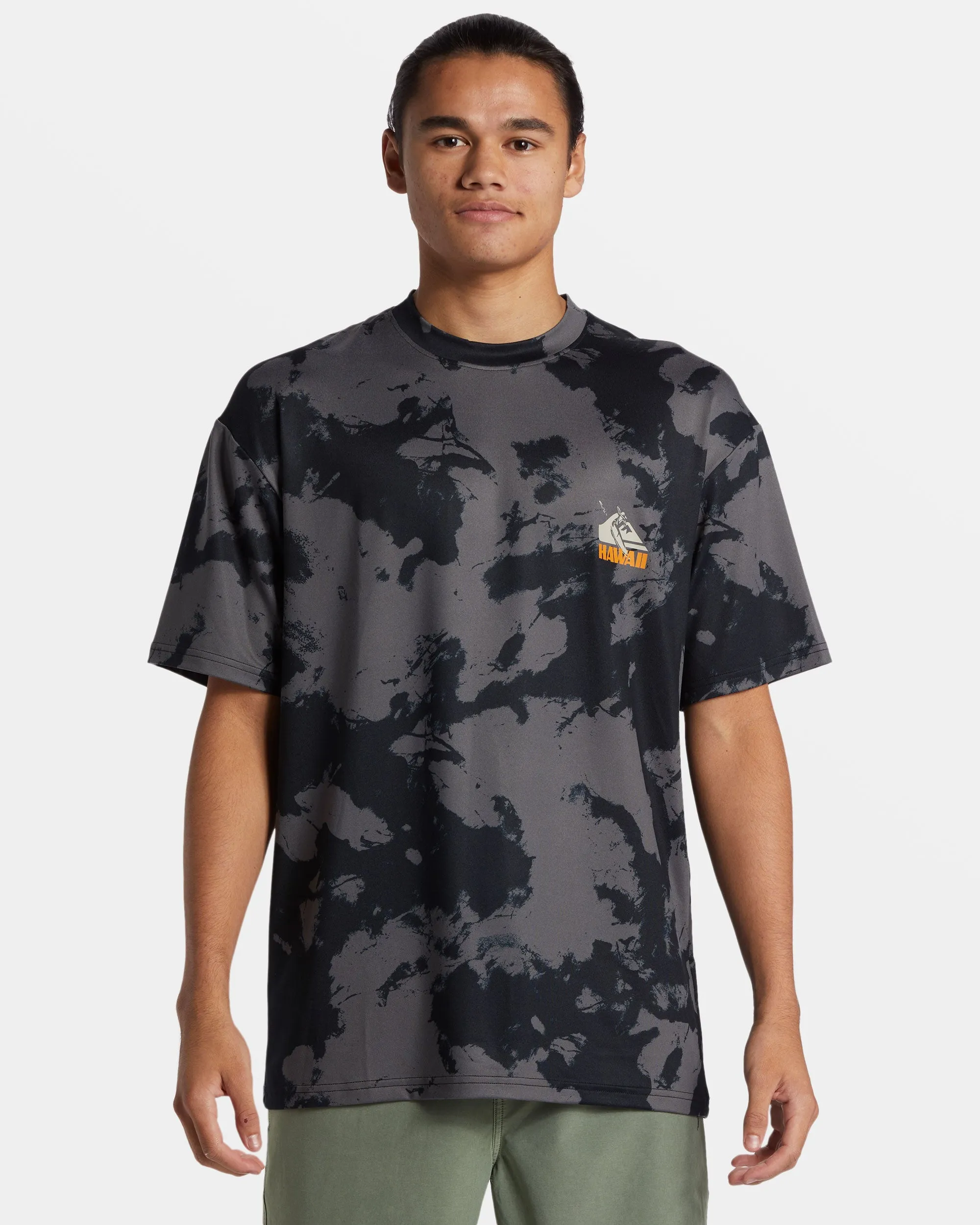 Petroglyph Short Sleeve Surf Tee - Hi Tie Dye sold by Quiksilver