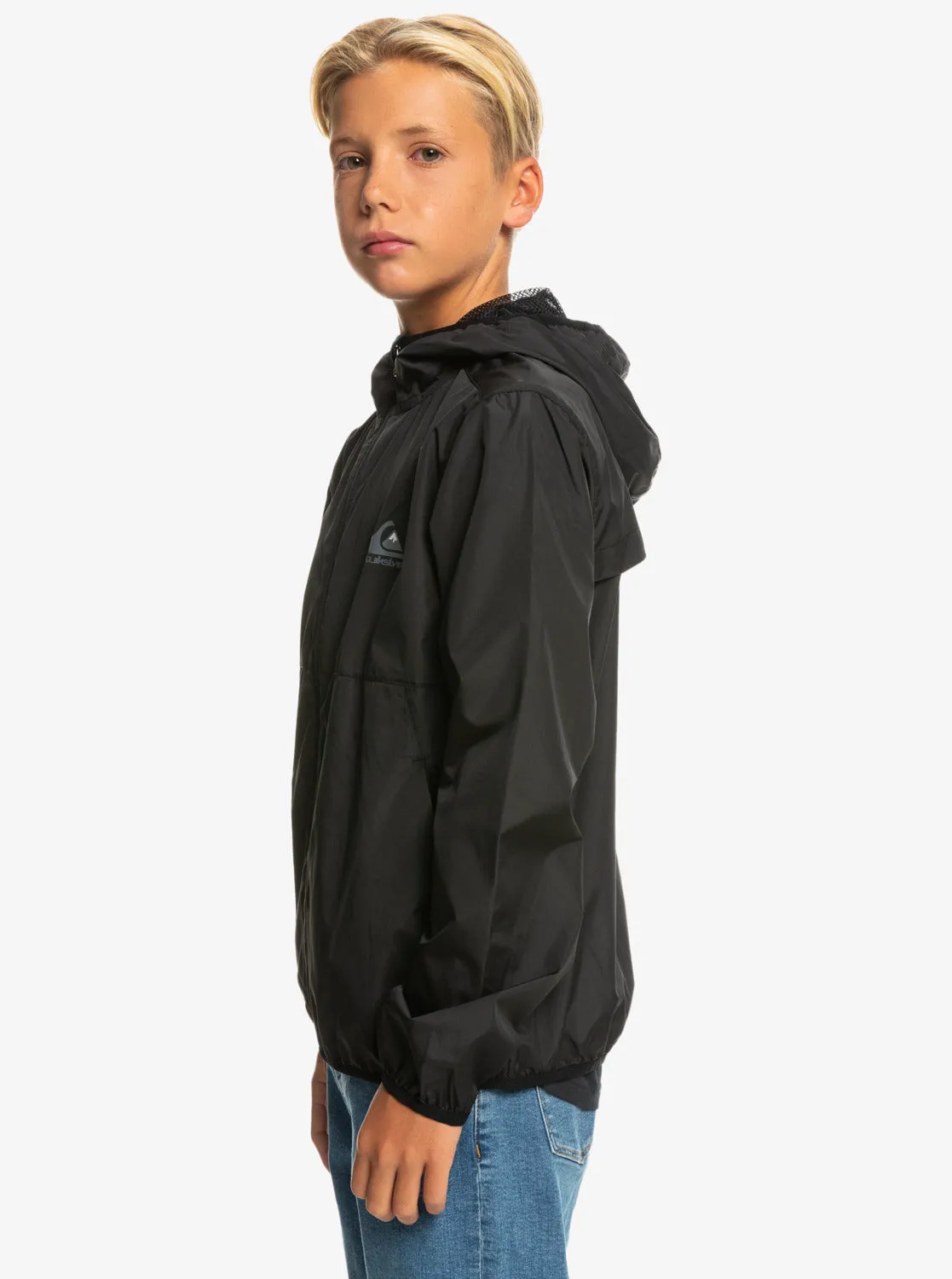 Boys 8-16 Everyday Water Repellent Windbreaker - Black sold by Quiksilver product image thumbnail 4