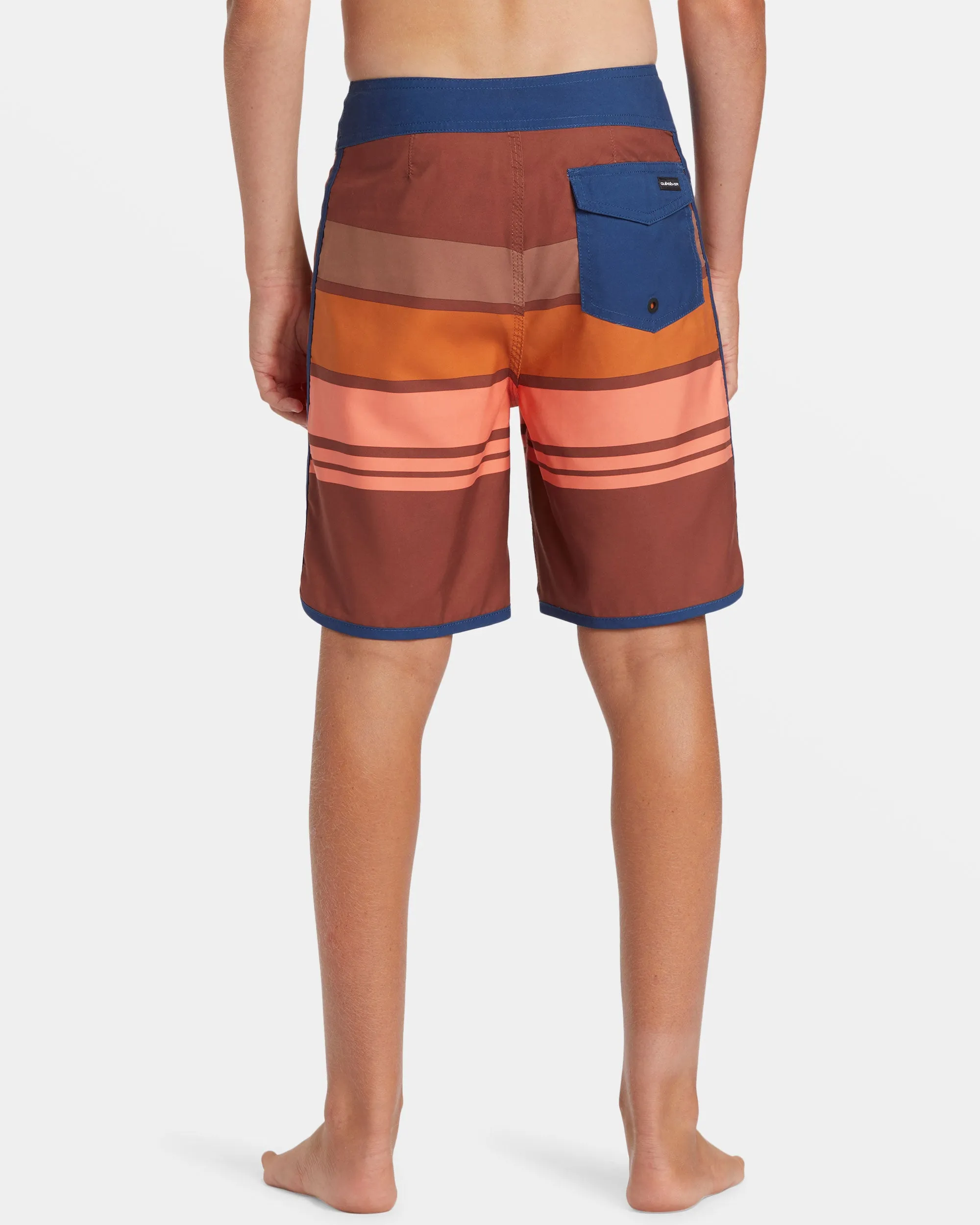 Boys 8-16 Everyday Stripe 17" Boardshorts - Rawhide sold by Quiksilver product image thumbnail 2
