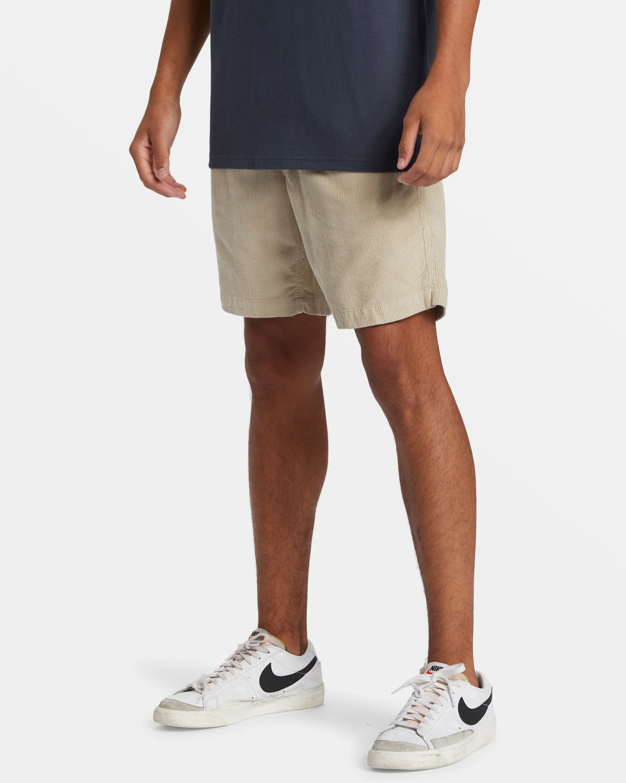 Taxer Corduroy Shorts - Plaza Taupe sold by Quiksilver product image thumbnail 4