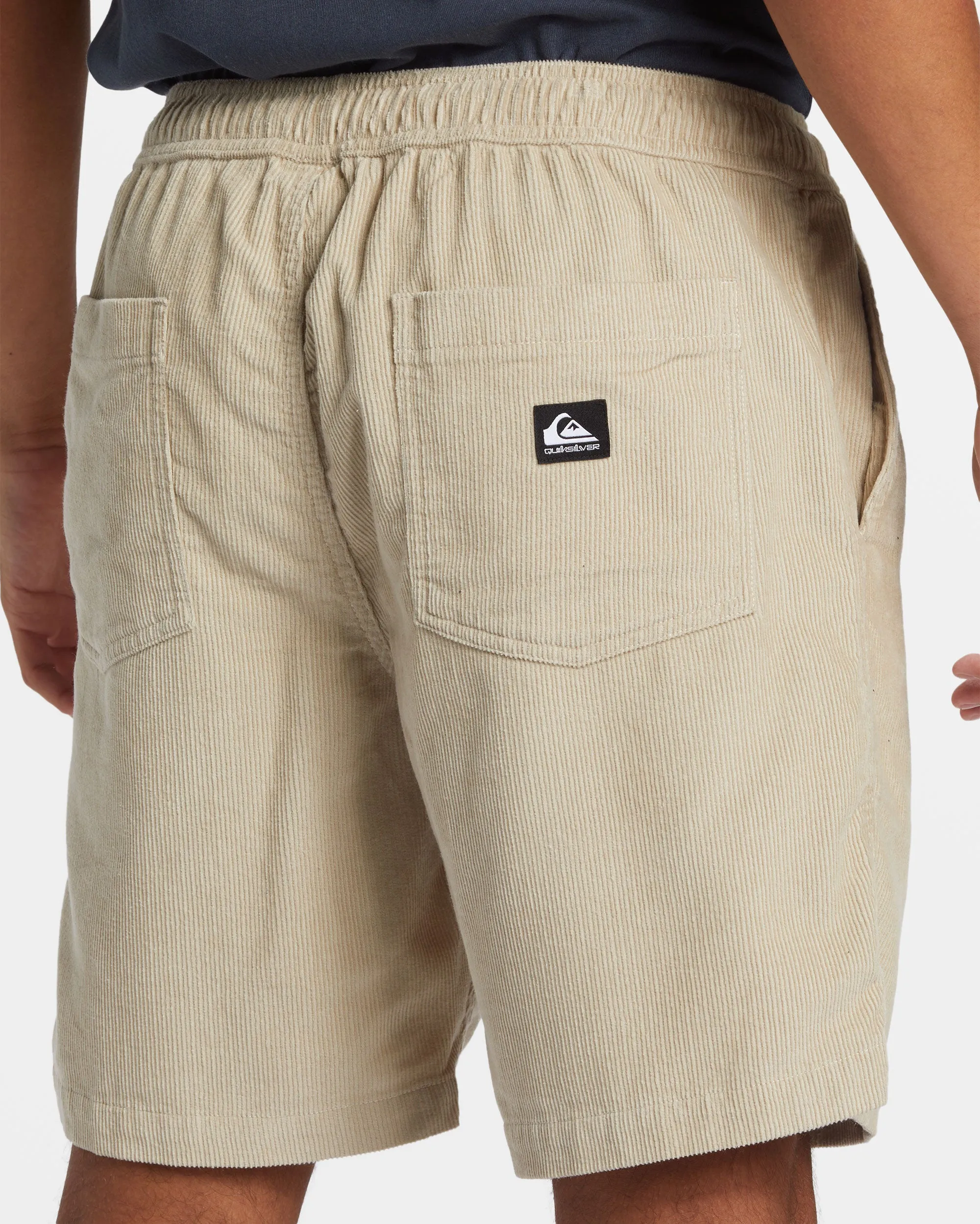 Taxer Corduroy Shorts - Plaza Taupe sold by Quiksilver product image thumbnail 5