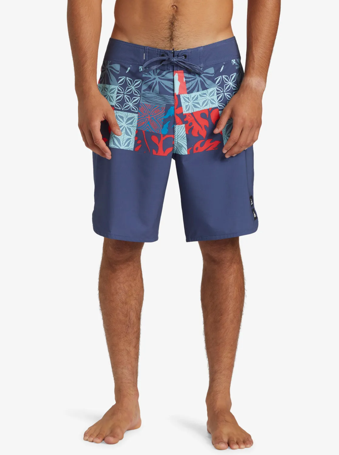 Surfsilk Hawaii Blocked 19" Boardshorts - Crown Blue sold by Quiksilver product image thumbnail 3